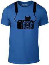Men's Royal Blue T-shirt With a  Printed Design