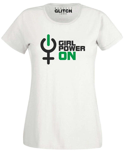 Women's Girl Power On T-Shirt