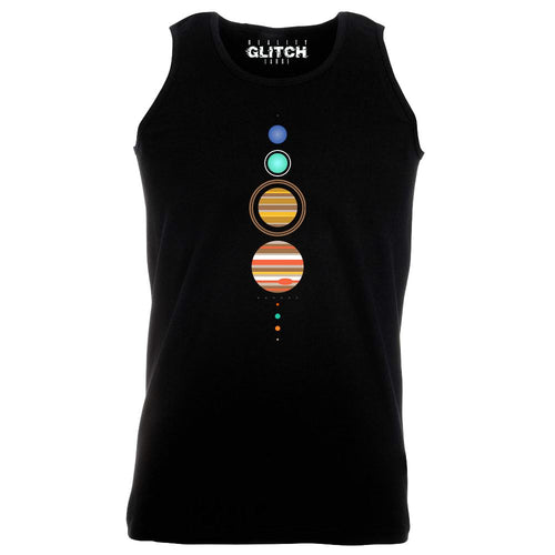 Men's Simple Solar System Vest
