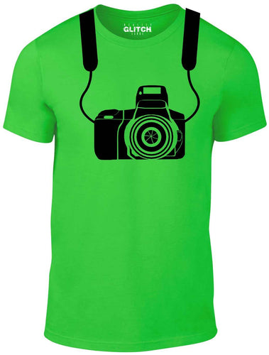 Men's Irish Green T-shirt With a  Printed Design
