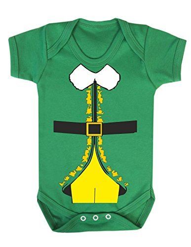Elf Buddy Costume Babygrow