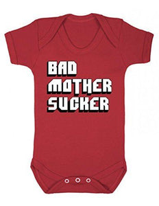 Bad Mother Sucker Short Sleeve Babygrow