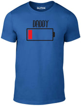 Reality Glitch Daddy Battery Empty Mens T-Shirt