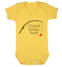 I Hooked Daddy's Heart Babygrow