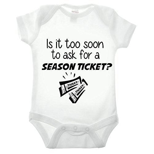 Is It Too Soon To Ask For A Season Ticket Short Sleeve Babygrow