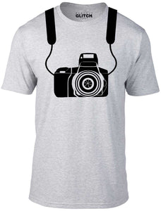 Men's Grey T-shirt With a  Printed Design