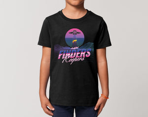 Reality Glitch Finders Keepers UAP UFO Abduction Kids T-Shirt