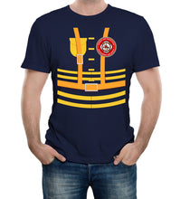 Reality Glitch Fireman Costume Mens T-Shirt