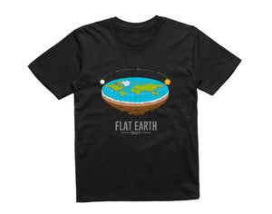 Reality Glitch Flat Earth Society Kids T-Shirt