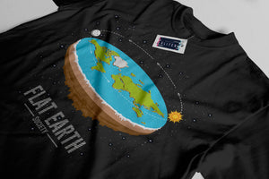 Reality Glitch Flat Earth Society Mens T-Shirt