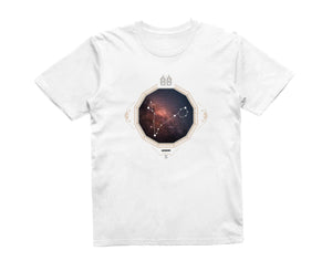 Reality Glitch Gemini Star Sign Constellation Kids T-Shirt