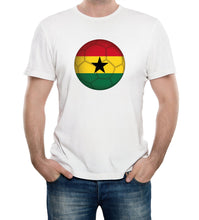 Reality Glitch Ghana Football Supporter Mens T-Shirt