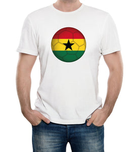 Reality Glitch Ghana Football Supporter Mens T-Shirt