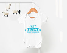 Reality Glitch Happy Birthday, You're the Best Mummy Kids Babygrow