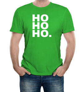 Reality Glitch HO HO HO Christmas Mens T-Shirt