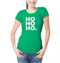 Reality Glitch HO HO HO Christmas Womens T-Shirt