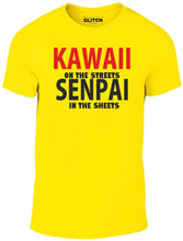 Men's Kawaii On The Streets, Senpai In The Sheets T-Shirt