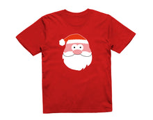 Reality Glitch Kid's Santa Claus Face Christmas T-Shirt