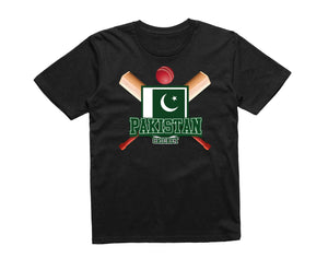 Reality Glitch Pakistan Cricket Supporter Flag Mens T-Shirt