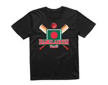 Reality Glitch Bangladesh Cricket Supporter Flag Mens T-Shirt