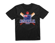 Reality Glitch Australia Cricket Supporter Flag Kids T-Shirt