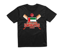 Reality Glitch United Arab Emirates Cricket Supporter Flag Kids T-Shirt