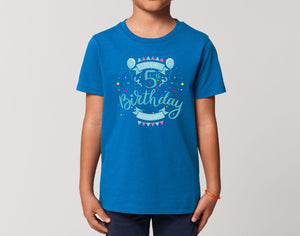 Reality Glitch It's My 5th Birthday Boys Kids T-Shirt