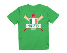 Reality Glitch Ireland Cricket Supporter Flag Kids T-Shirt