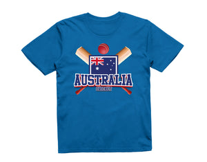 Reality Glitch Australia Cricket Supporter Flag Mens T-Shirt