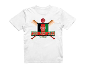 Reality Glitch Afghanistan Cricket Supporter Flag Mens T-Shirt