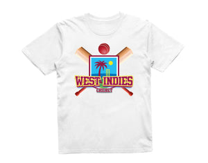 Reality Glitch West Indies Cricket Supporter Flag Kids T-Shirt