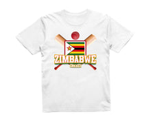 Reality Glitch Zimbabwe Cricket Supporter Flag Mens T-Shirt