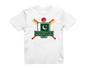 Reality Glitch Pakistan Cricket Supporter Flag Mens T-Shirt