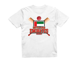 Reality Glitch United Arab Emirates Cricket Supporter Flag Mens T-Shirt