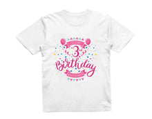Reality Glitch It's My 3rd Birthday Girls Kids T-Shirt