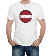 Reality Glitch Latvia Football Supporter Mens T-Shirt