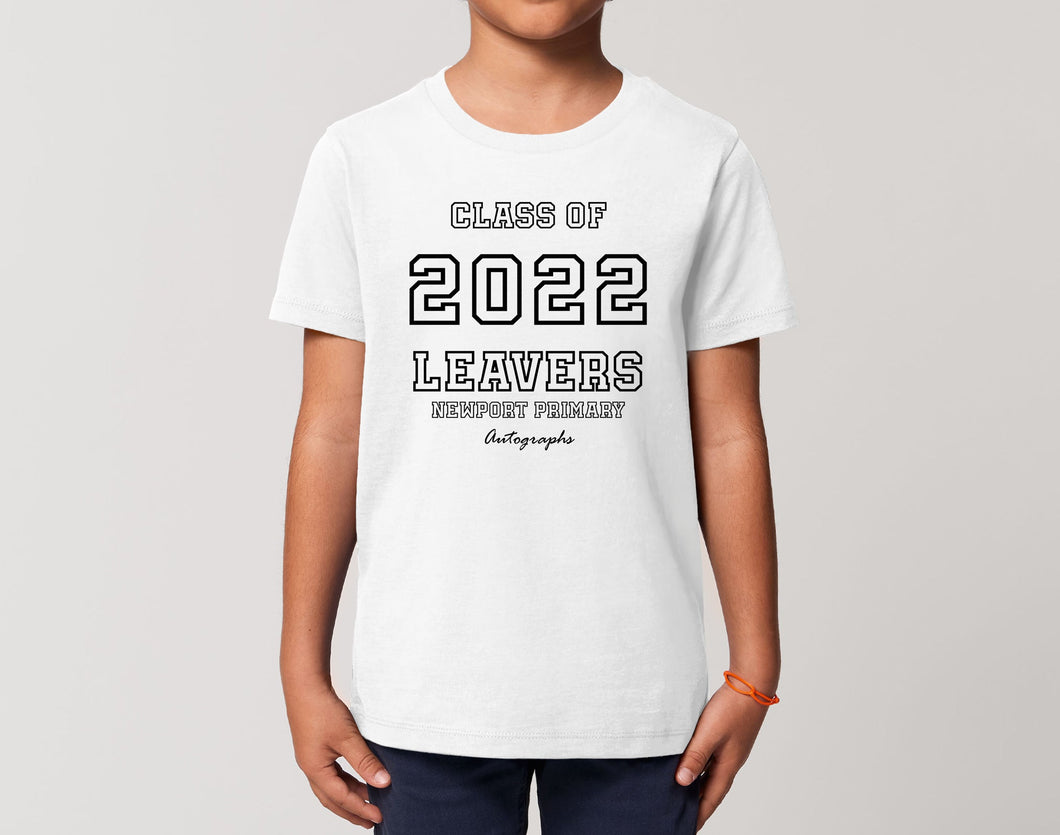 Reality Glitch School College Custom Leavers Kids T-Shirt