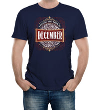 Reality Glitch Only Legends Are Born in December Birthday Mens T-Shirt