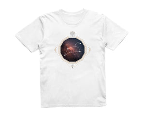Reality Glitch Leo Star Sign Constellation Kids T-Shirt