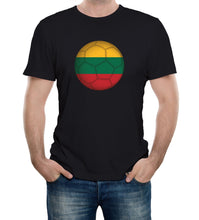 Reality Glitch Lithuania Football Supporter Mens T-Shirt
