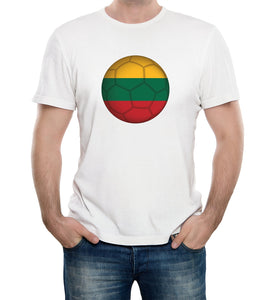 Reality Glitch Lithuania Football Supporter Mens T-Shirt