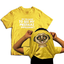 Reality Glitch Do You Want To See My Meerkat Impression? Flip Kids T-Shirt