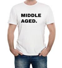 Reality Glitch Middle Aged Funny Slogan Mens T-Shirt