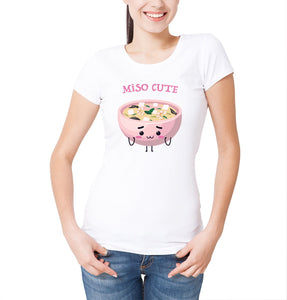 Reality Glitch Miso Cute Womens T-Shirt