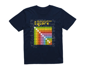 Reality Glitch Number Multiplication Table Kids T-Shirt