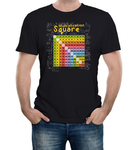 Reality Glitch Number Multiplication Table Mens T-Shirt