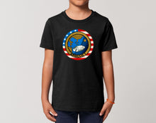 Reality Glitch NASA Apollo 1  Mission Crew Badge Logo Kids T-Shirt