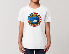 Reality Glitch NASA Apollo 1  Mission Crew Badge Logo Kids T-Shirt