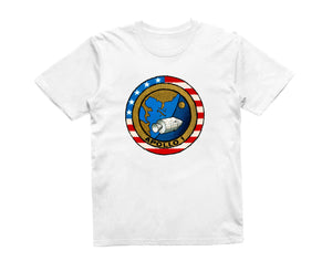 Reality Glitch NASA Apollo 1  Mission Crew Badge Logo Kids T-Shirt