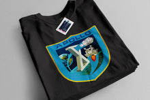 Reality Glitch NASA Apollo 10 Mission Crew Badge Logo Mens T-Shirt